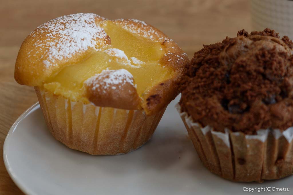 カインズ青梅インター店・カフェブリッコの、アップルカスタード・マフィン