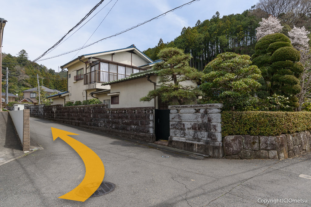 青梅市・海禅寺通り