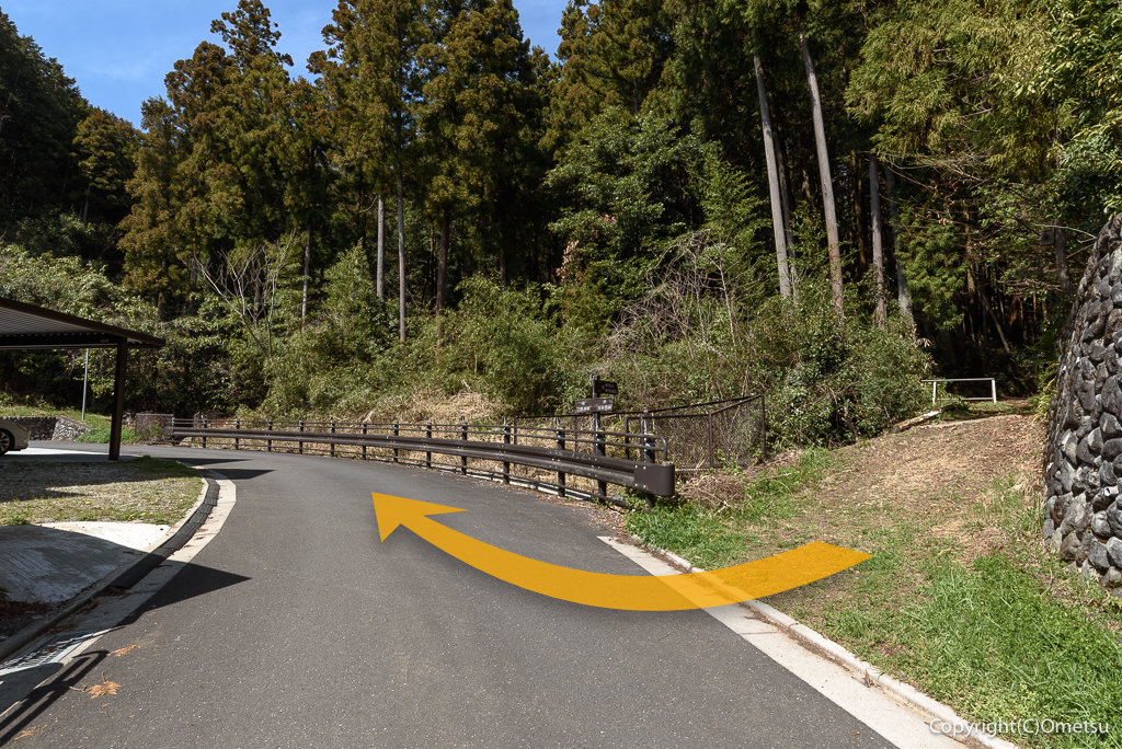 青梅丘陵・枡形山登山口