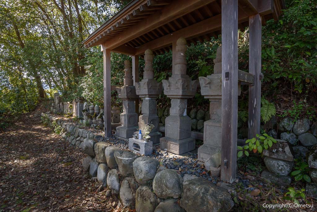 青梅市・海禅寺の、三田氏供養塔