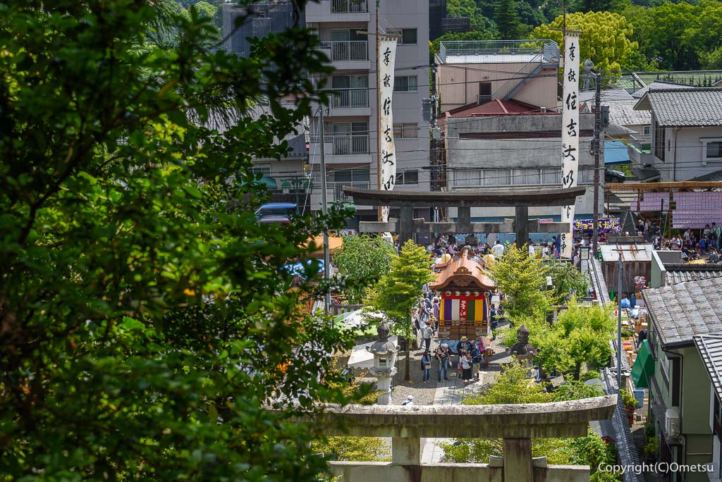 青梅・住吉神社と、青梅大祭の山車