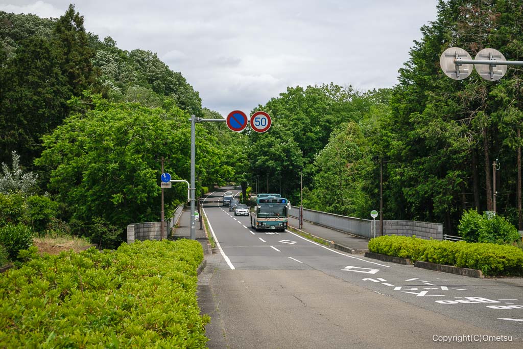 飯能市・美杉台通り・みどり橋付近