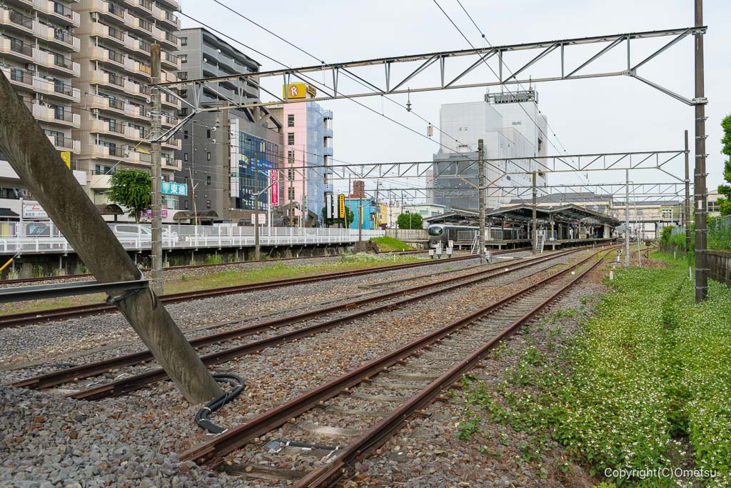 飯能市・西武池袋線の飯能駅の行き止まり