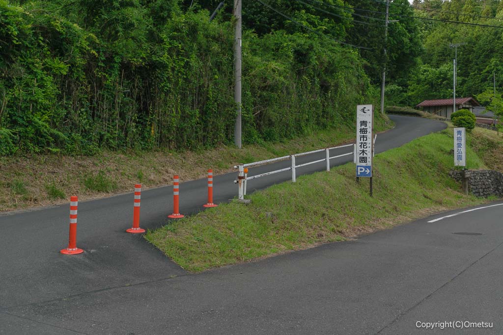 青梅市・花木園入口