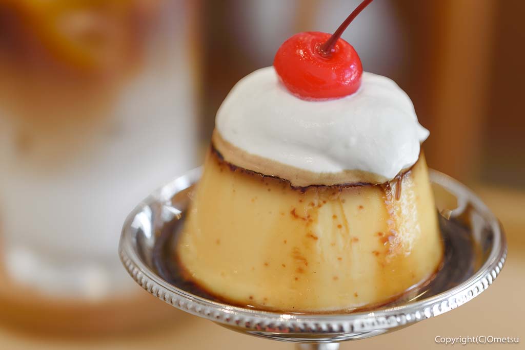 福生・CAFE SUNの、プリン