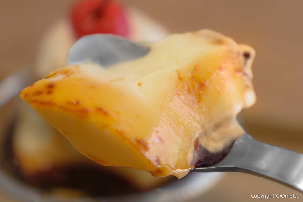 福生・CAFE SUNの、プリン