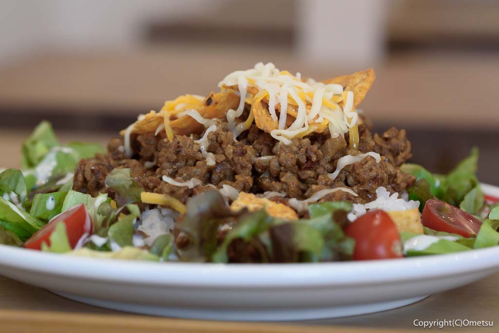 福生・CAFE SUNの、タコライス