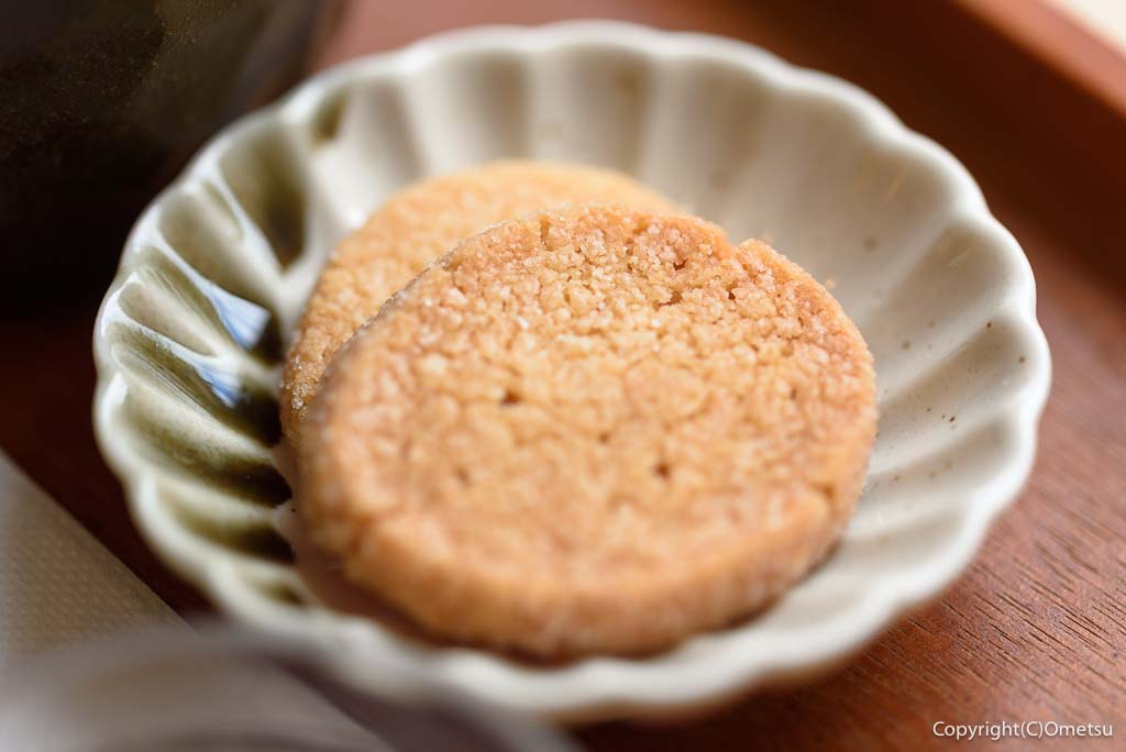 日の出町・幸神堂の、コーヒーのお茶うけクッキー