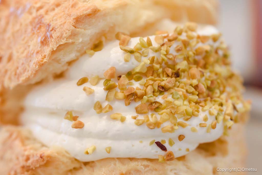 青梅・CHAKU cafe&style の、ウユクリームスコーンの、クリーム