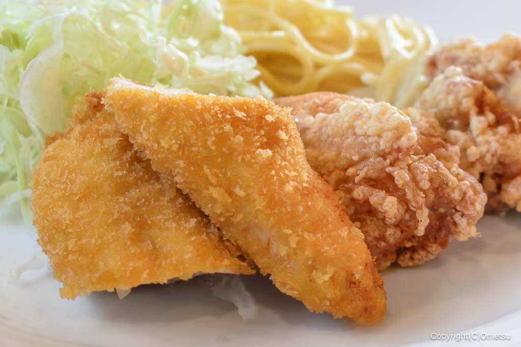 飯能「キッチンかたくり」の、ササミフライ