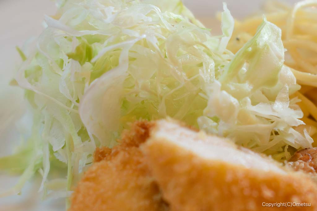 飯能「キッチンかたくり」の、キャベツ