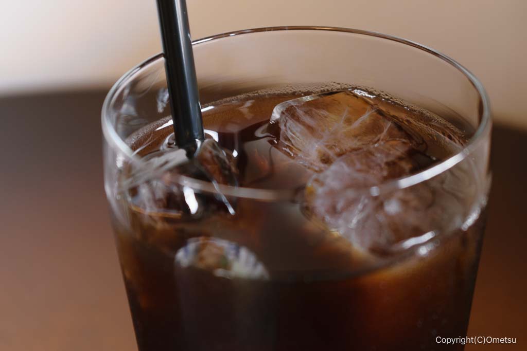 青梅市のカフェ・cafe espoirの、アイスコーヒー