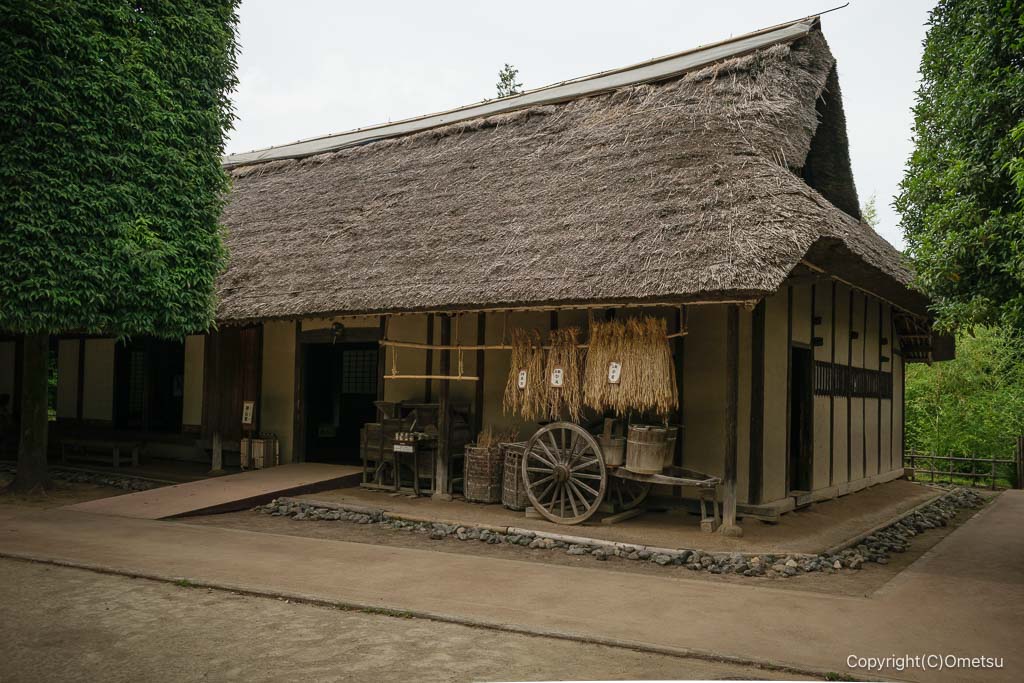 小平ふるさと村の、古民家