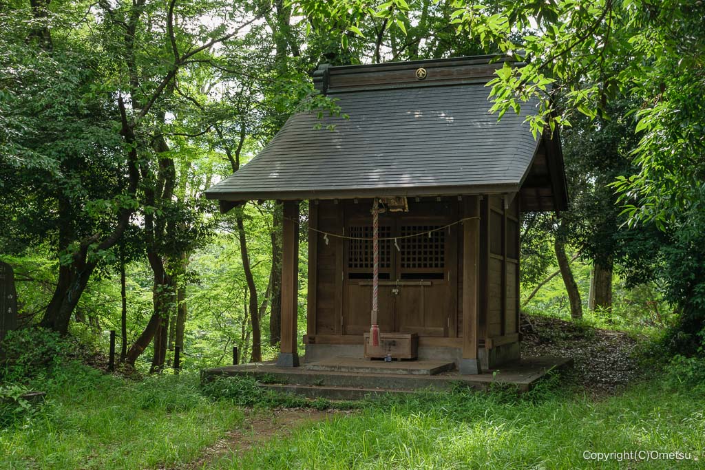 八王子市・滝山城跡の金比羅神社