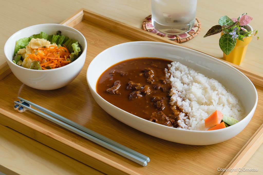 青梅市・二俣尾の「気ままにCafé」
の、ハヤシライス