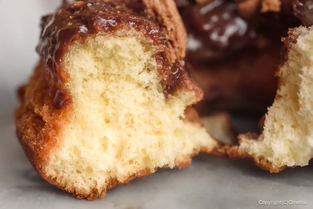 青梅・梅郷の、グッドシェッドの、チョコクッキードーナッツの、生地