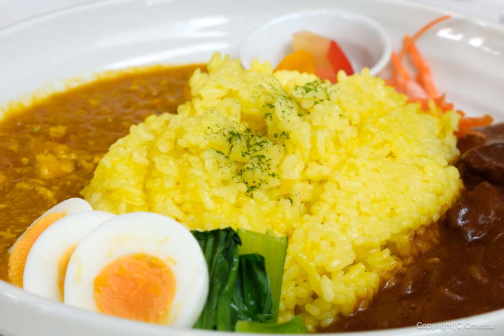 福生市・牛浜のカフェ、Mou Mou BEACH Cafeの、ターメリックライス