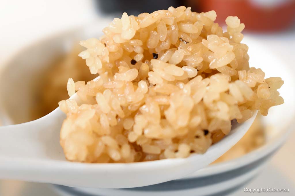 あきる野市「中華そば みなわ」の、鶏飯