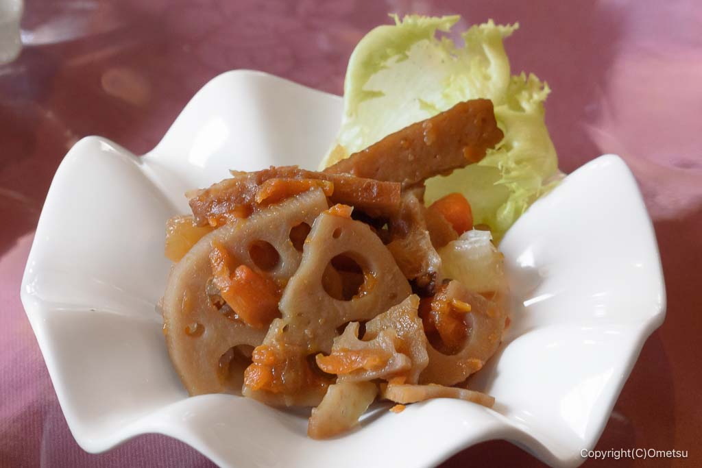 羽村市の洋食店・コーラルの、煮物