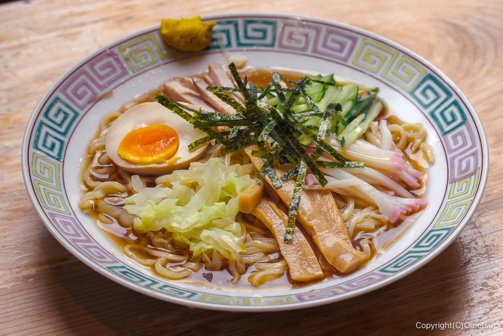 東京都檜原村・たちばな家の、冷やし中華
