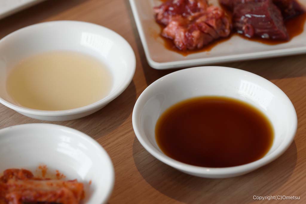 ワンカルビ青梅店の、タレ