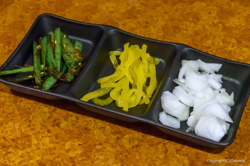 羽村市・麺の蔵 かめだ屋の、トッピング3種