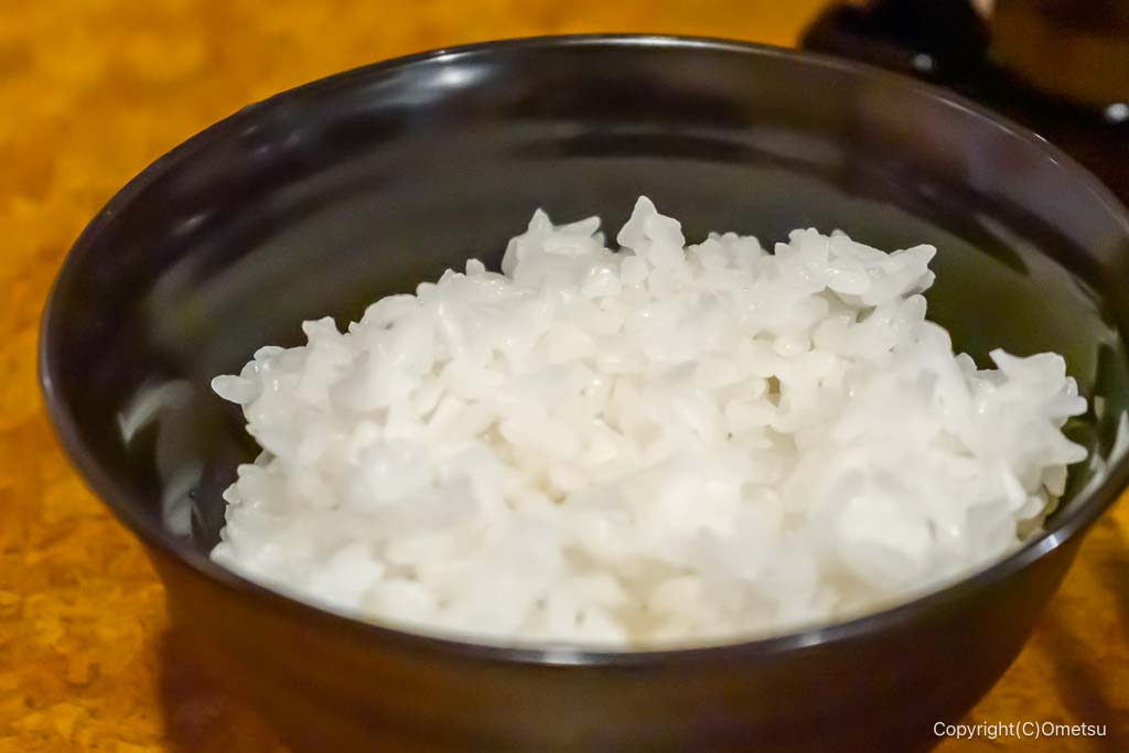 羽村市・麺の蔵 かめだ屋の、小ライス