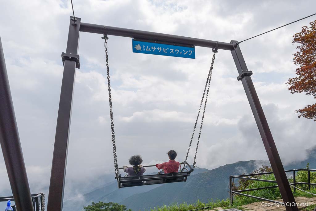 青梅市・御岳山の、ムササビスウィング