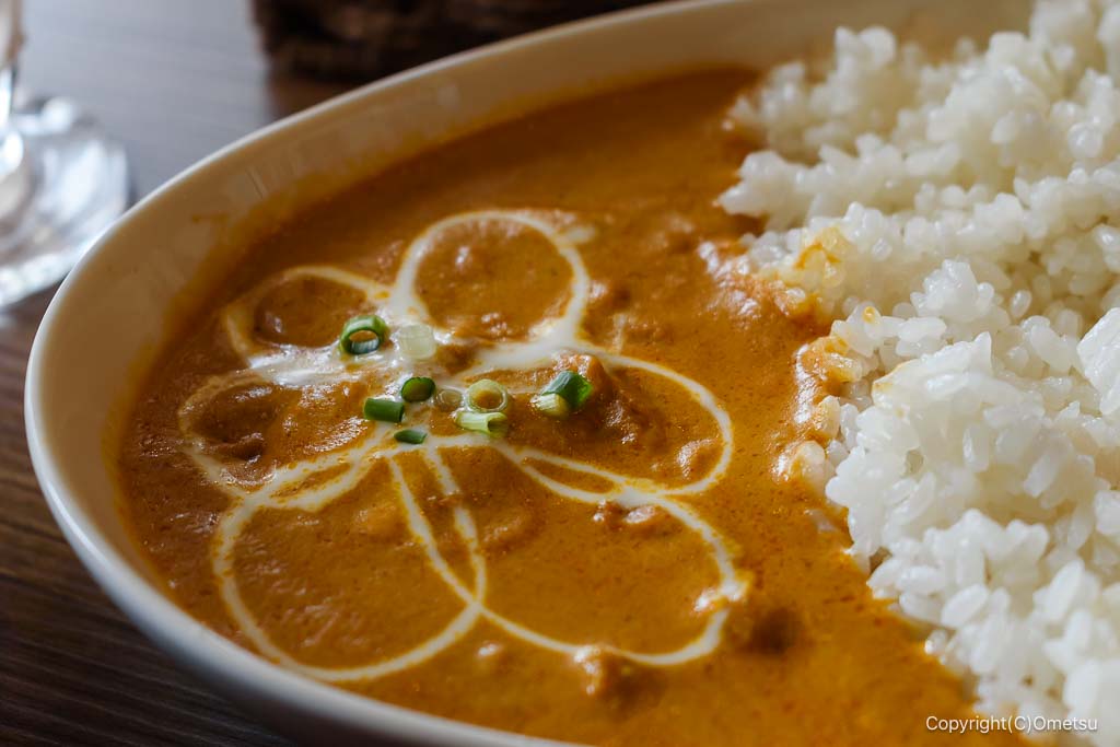 羽村・アジアンレストラン フードガーデンの、チキンカレー