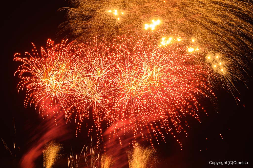 第76回青梅市納涼花火大会・フィナーレ