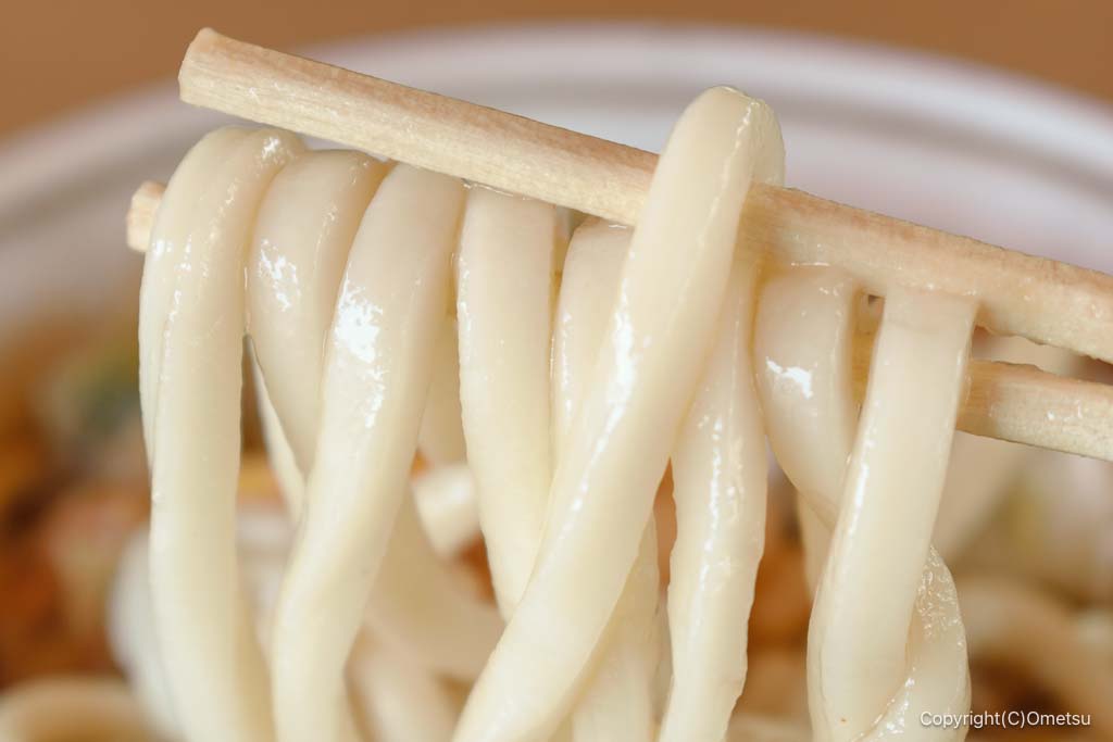 青梅市東原公園水泳場・売店の、うどん