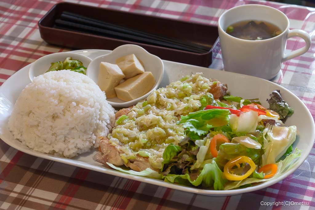 羽村市・ごはんや ままきっちん ネギ塩チキン定食
