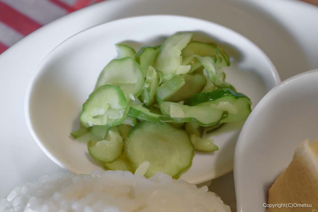 羽村市「ごはんや ままきっちん」の、漬物