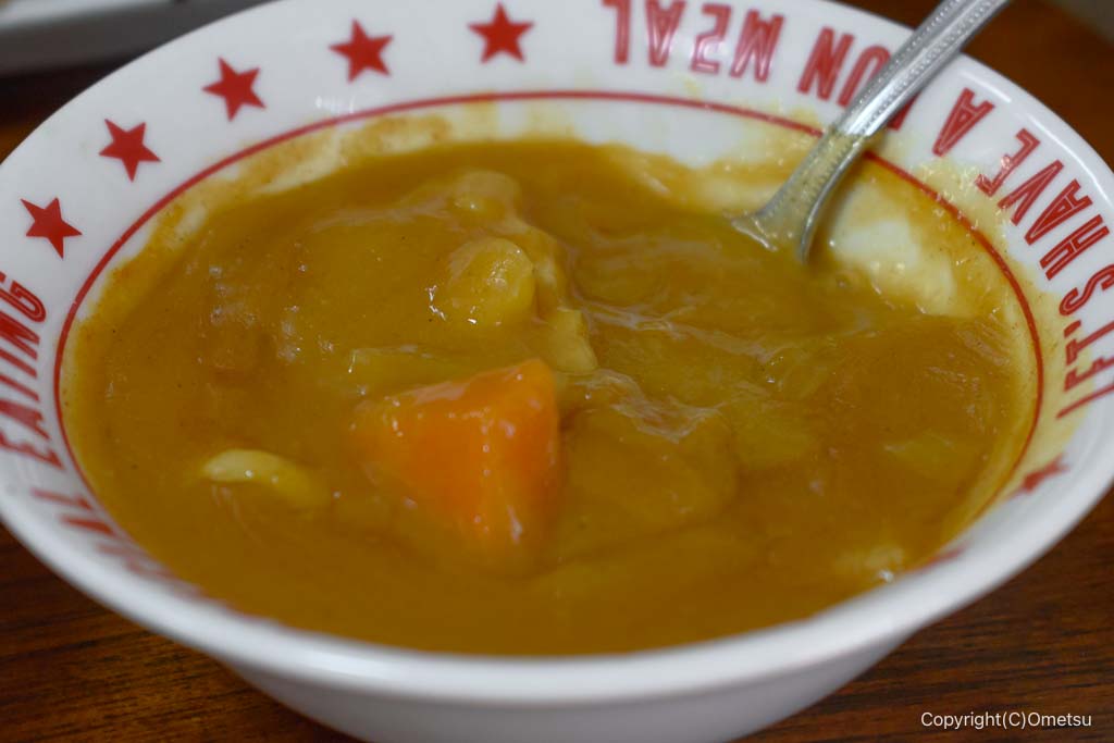 羽村の定食店「なじゅも」の、カレールー