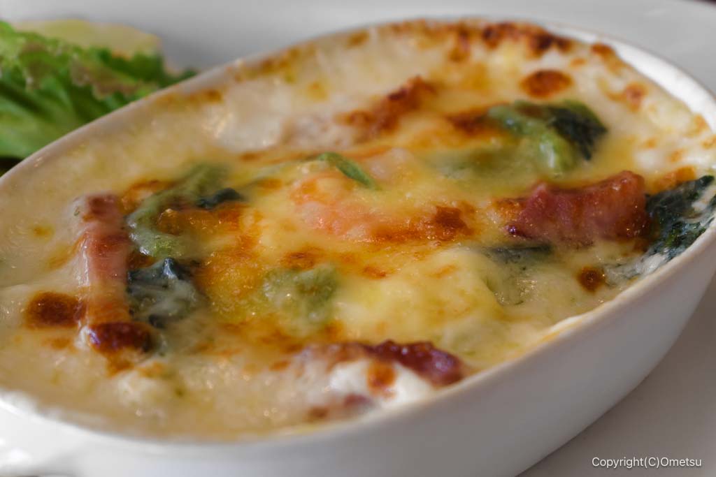 クーポール河辺店の、ミニグラタン