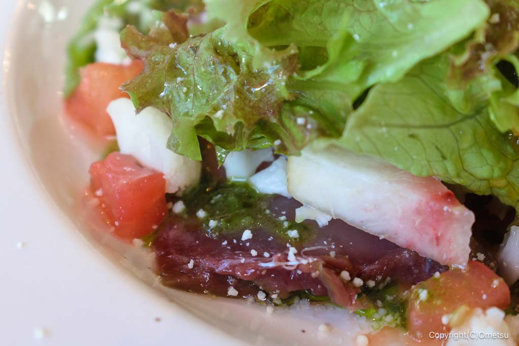 福生・フレンチレストラン セットグーの、イナダのマリネの野菜