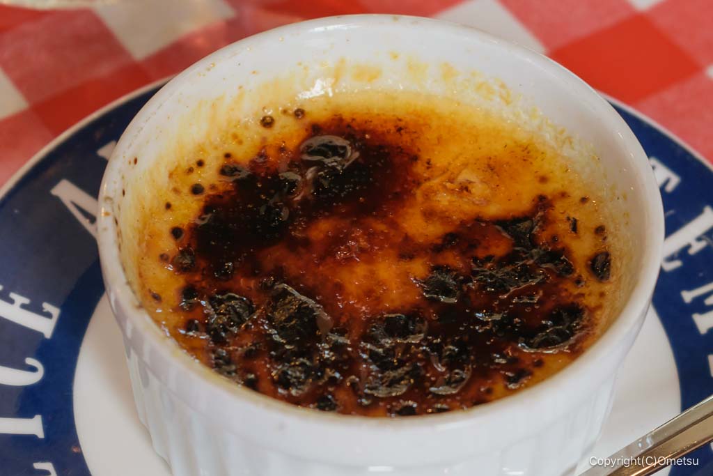 福生・フレンチレストラン セットグーの、クレームブリュレ