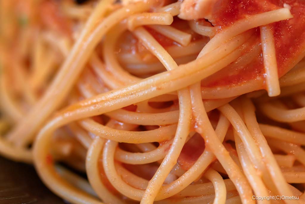 青梅・長渕の「農園レストラン旬」の、パスタ