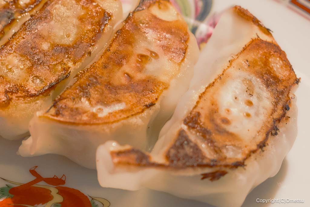 ずうどう屋の、ランチ餃子