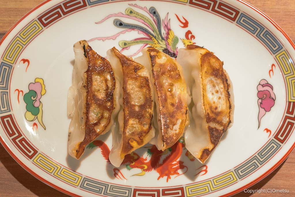 ずうどう屋の、ランチ餃子