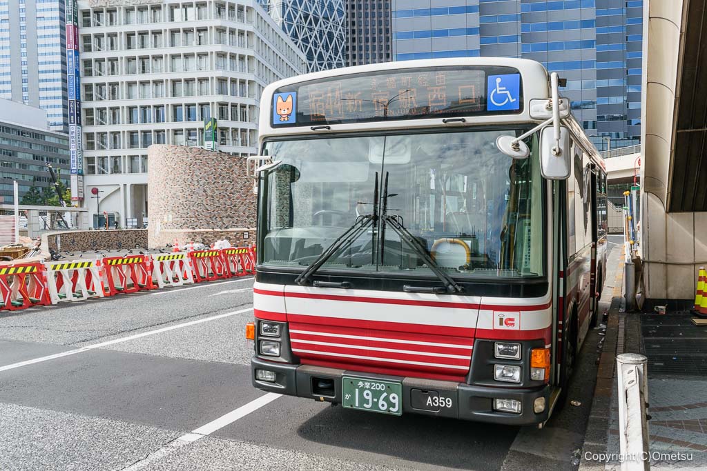 小田急バス・新44系統・吉祥寺駅行き