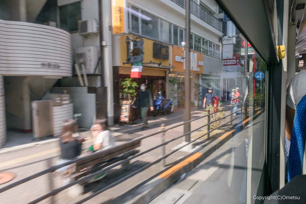 西武バス・吉64系統・花小金井駅行の車窓