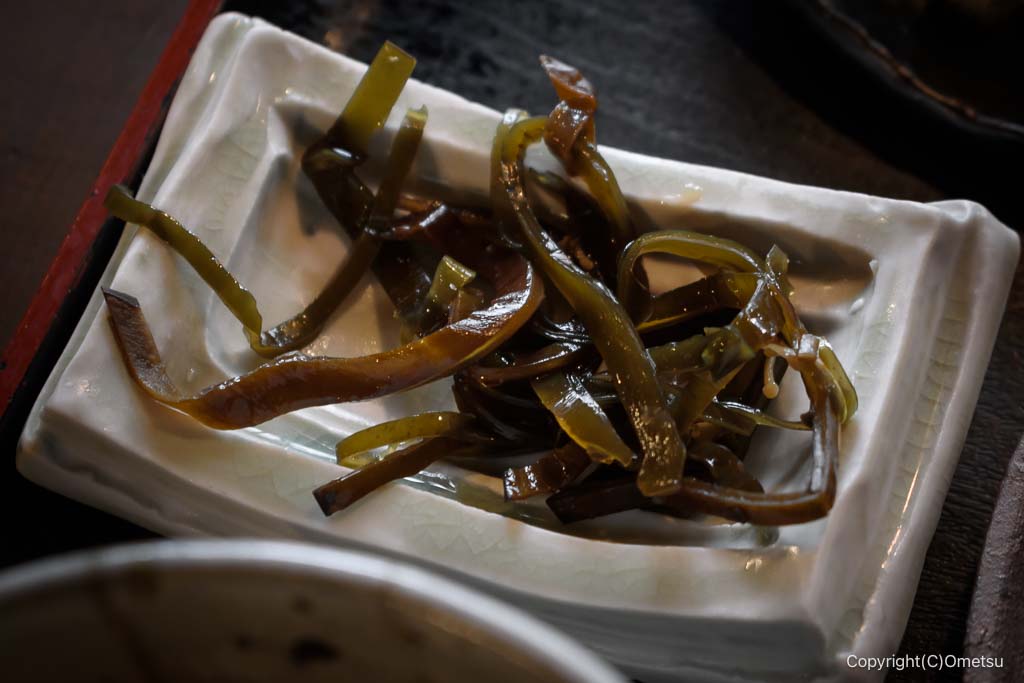 青梅市・雲水の、昆布の佃煮