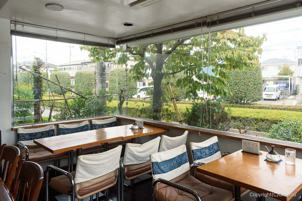 青梅市・今井のカフェAMYの、店内