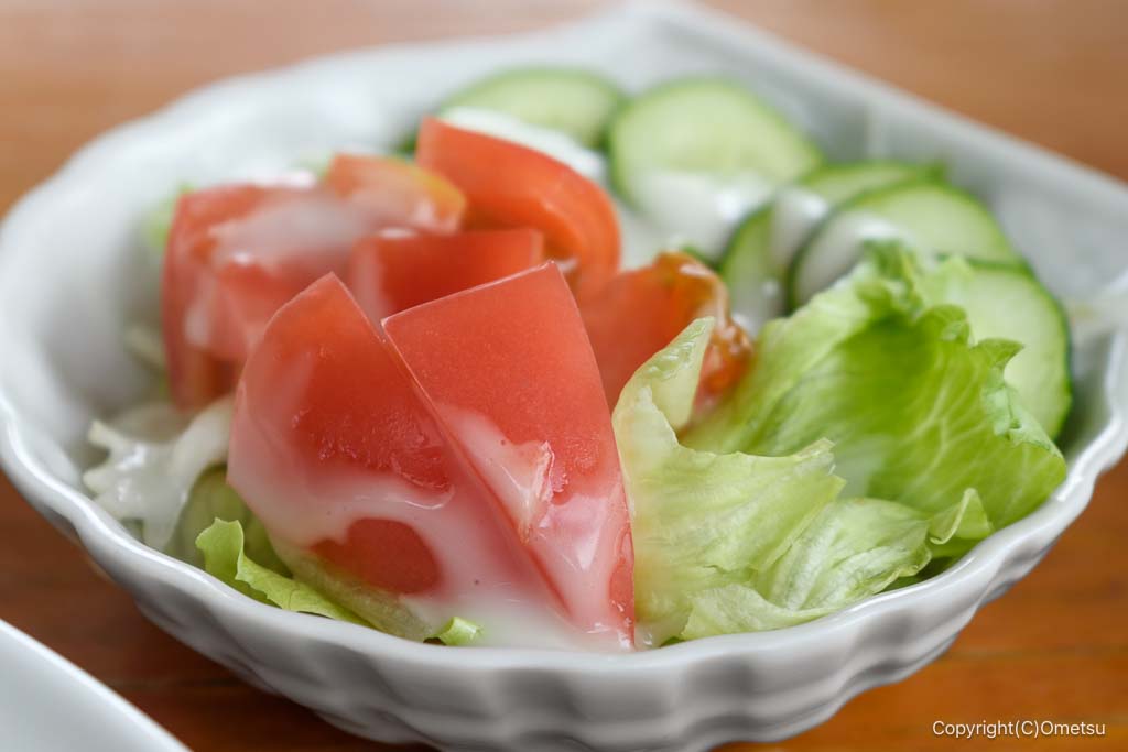 青梅市・今井のカフェAMYの、サラダ