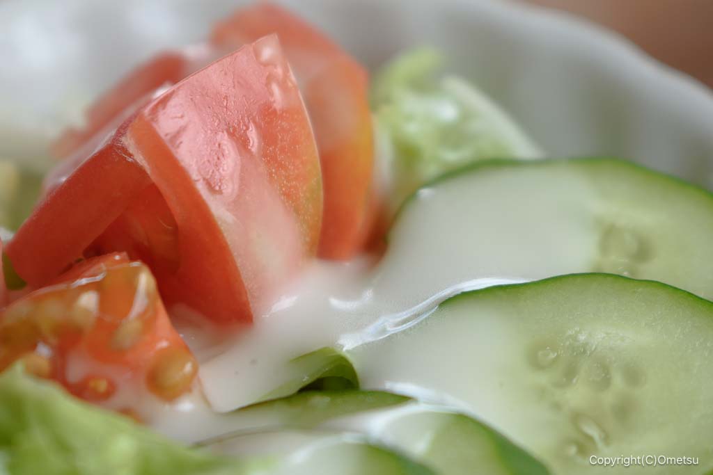 青梅市・今井のカフェAMYの、サラダ