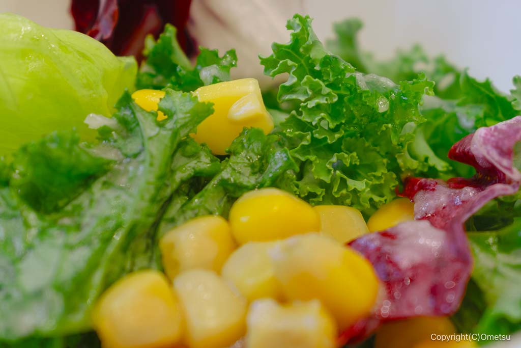 カプリモーネ羽村店の、ランチサラダの野菜