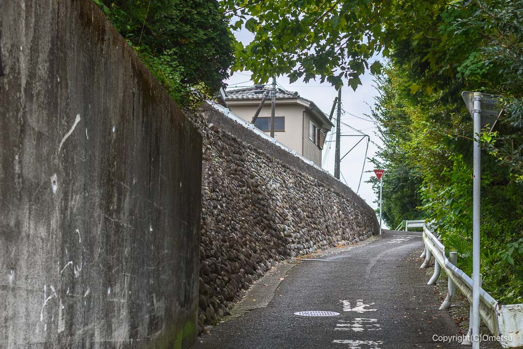 羽村市・一峰院の、雨乞坂