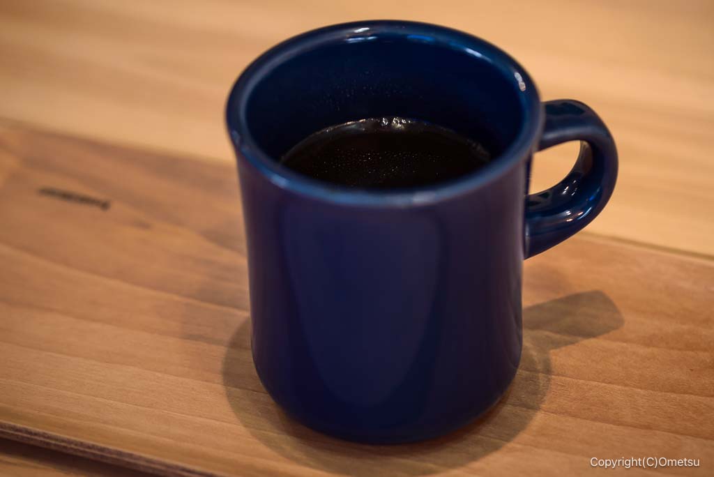 奥多摩AUBAの、コーヒー