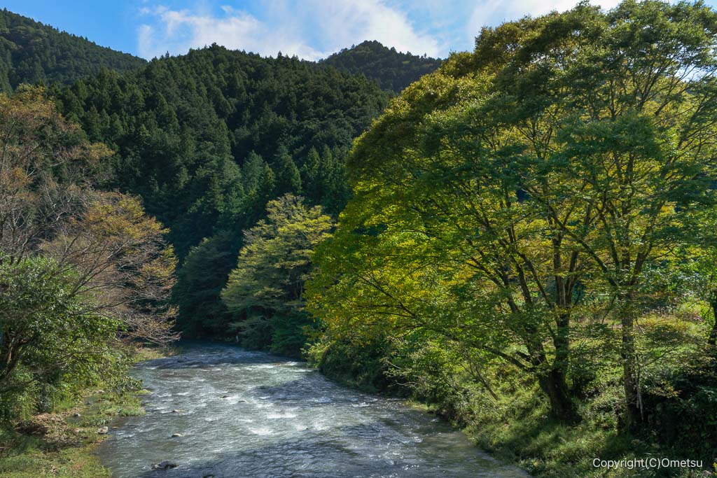 飯能・名栗路の、入間川